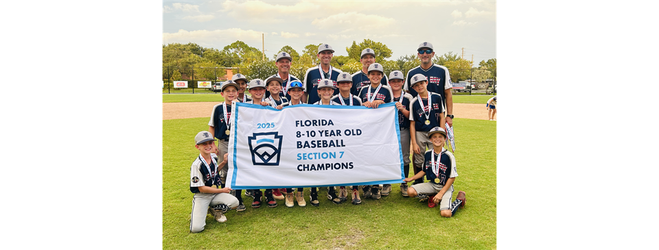 2025 10U District 6 and Section 7 CHAMPIONS