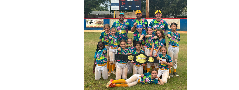 2025 Minor A Softball Champions- the Street Chickens